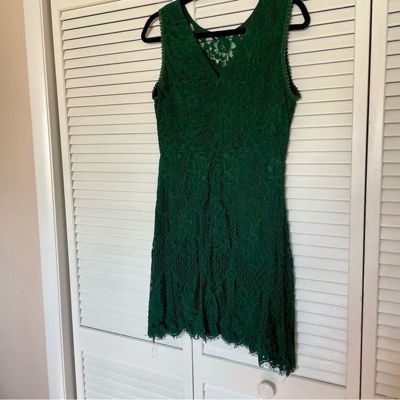 Green Lace Dress - Picture 3 of 5